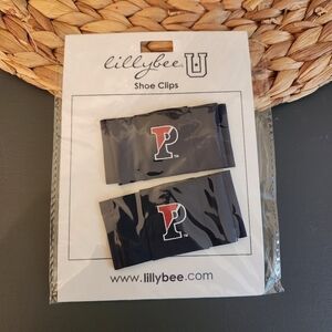 🎁 UPenn University of Pennsylvania Lillybee U Shoe Clips NCAA‎ Sorority Cheer